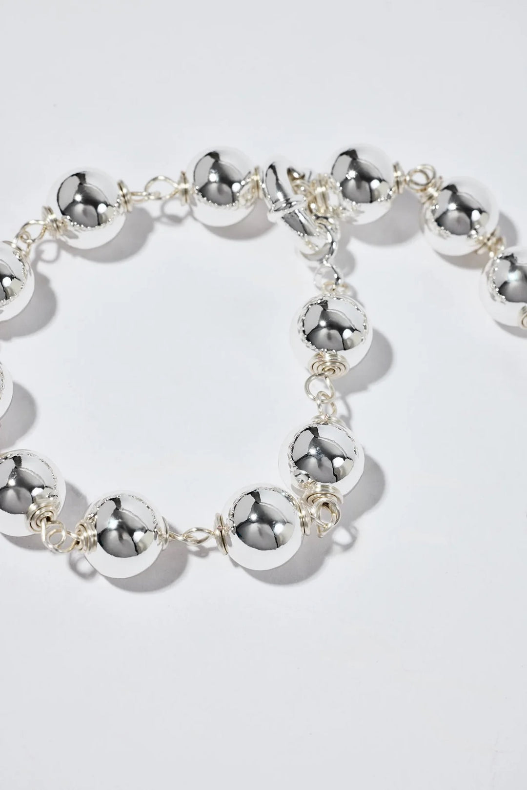 TINY SPHERE BRACELET  Silver