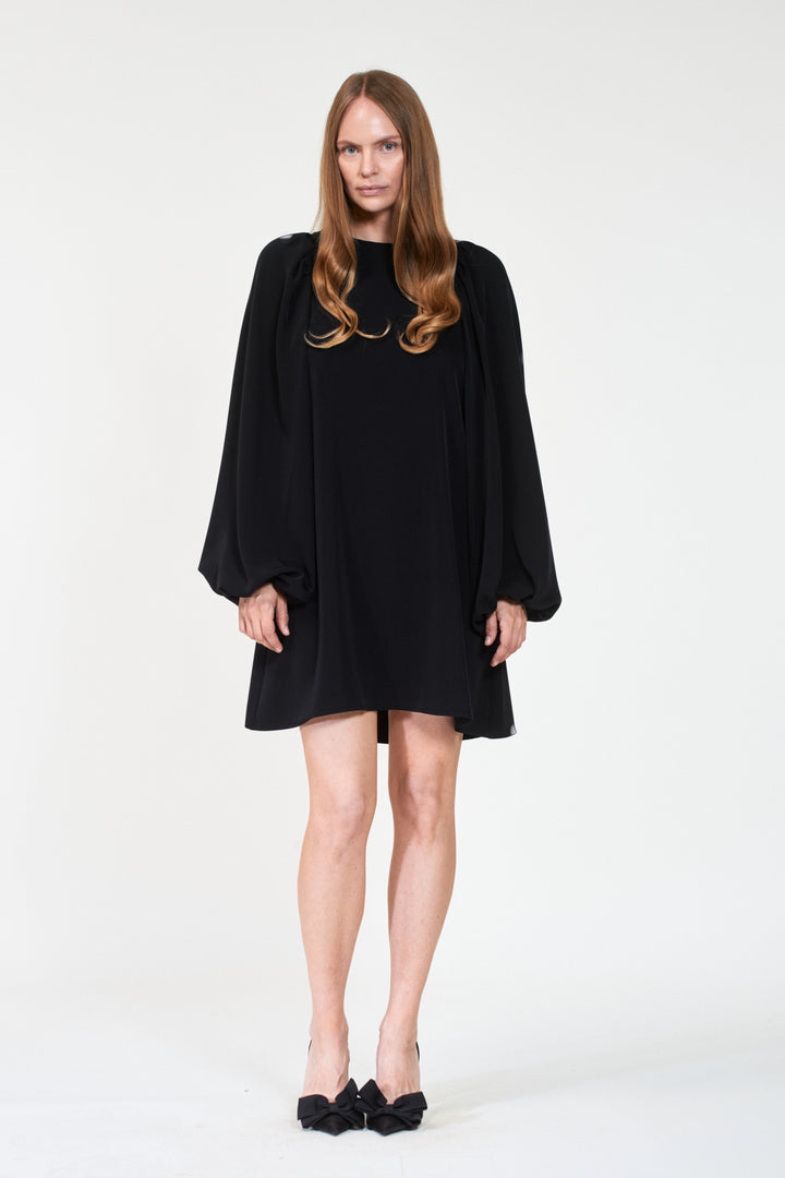 VALERIA Crepe  Black