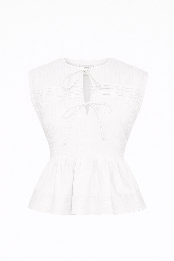 Mavie Top  White