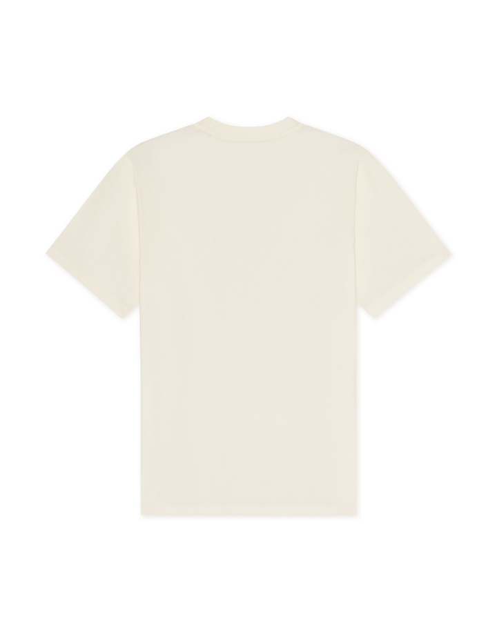 Signature Print T-Shirt  Light Ivory