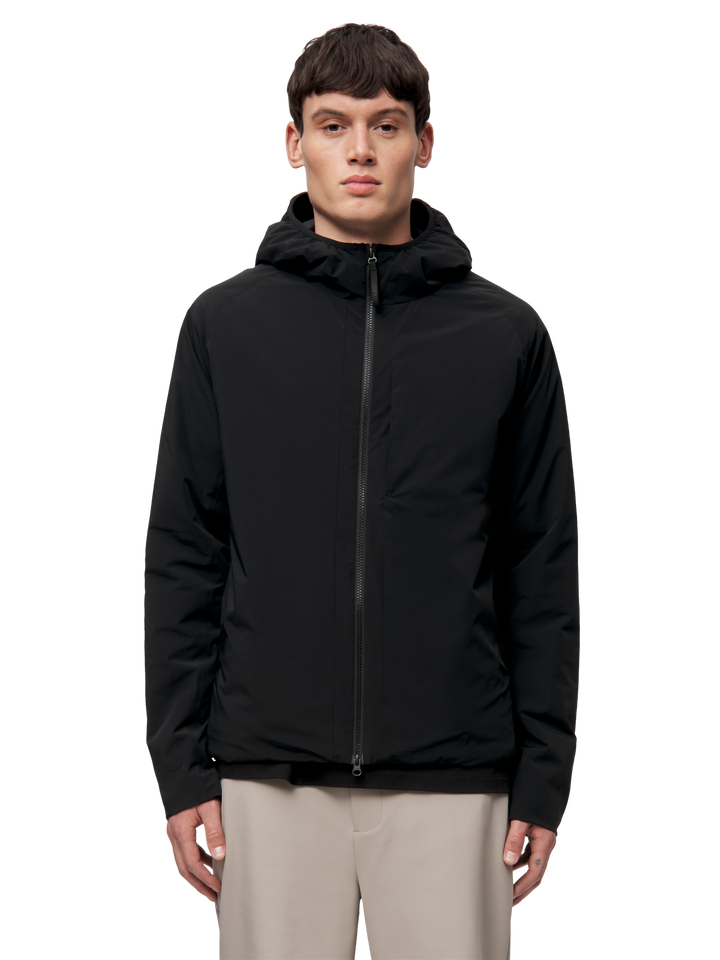 Randers insulated hoody jacket  Black