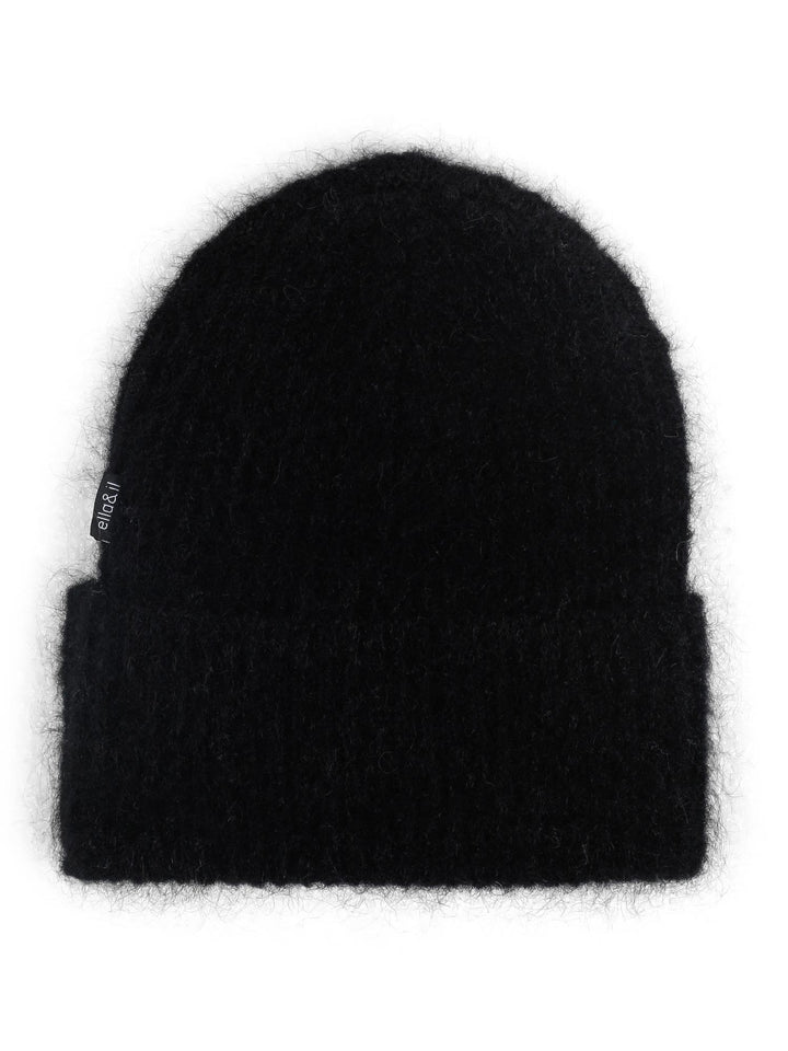 Silje chunky hat  Black