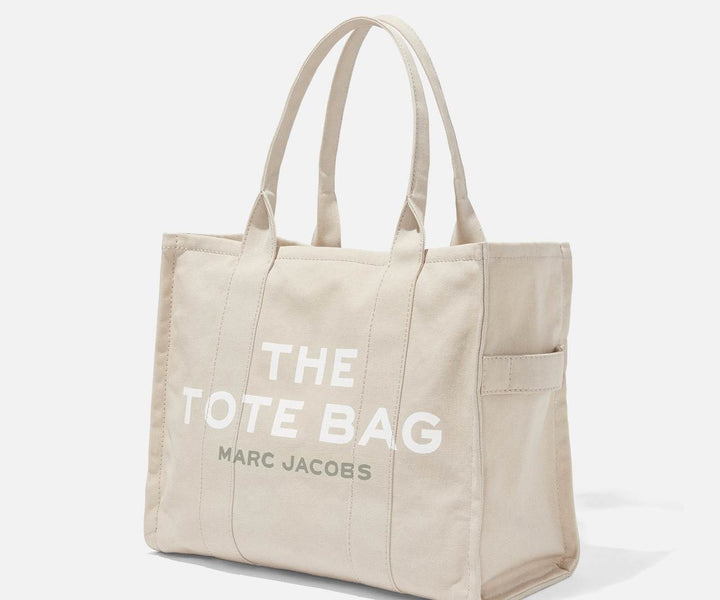 THE MEDIUM TOTE COTTON  Beige