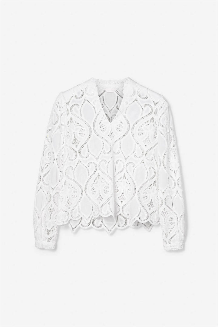 Amelia Blouse  White