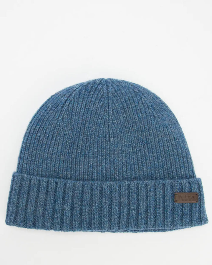 Barbour Carlton Beanie Hat  Dark Denim