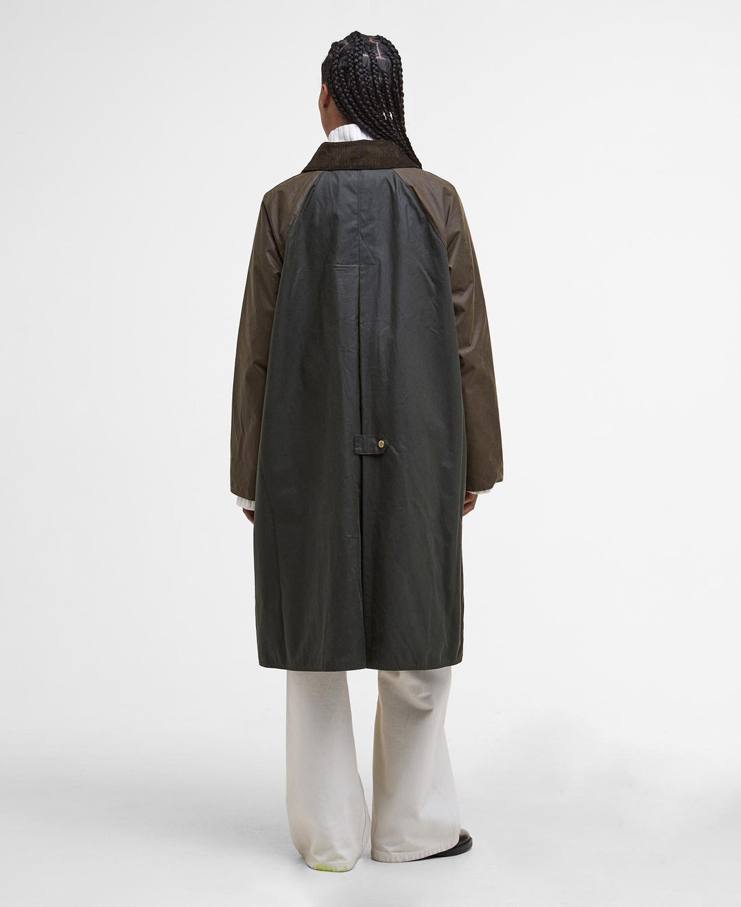 Barbour Evette Wax Jacket  Fern/Beech/Ancient Tartan