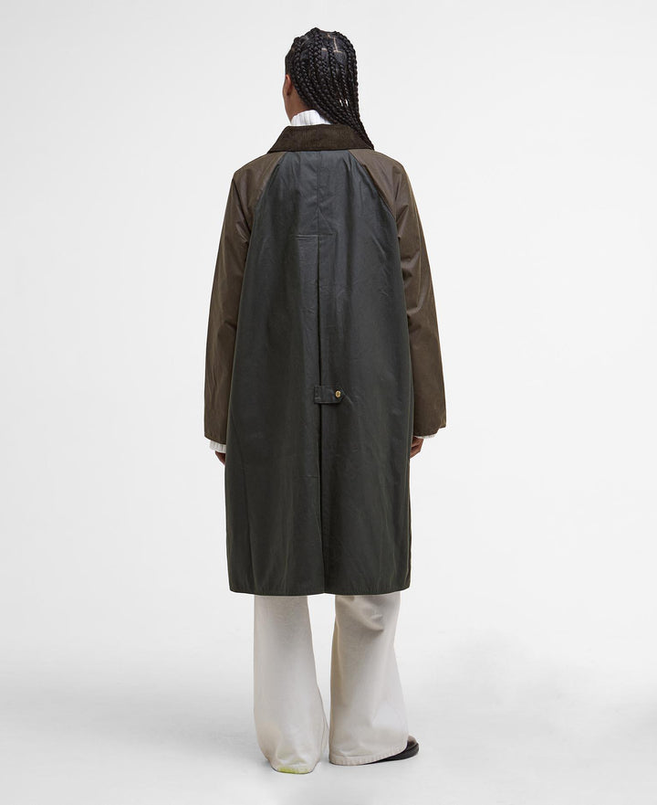 Barbour Evette Wax Jacket  Fern/Beech/Ancient Tartan