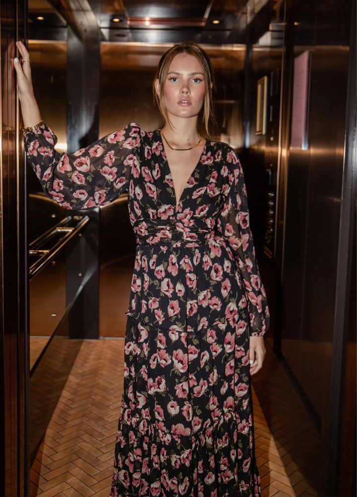 Noor Maxi Dress  Le Fleurs