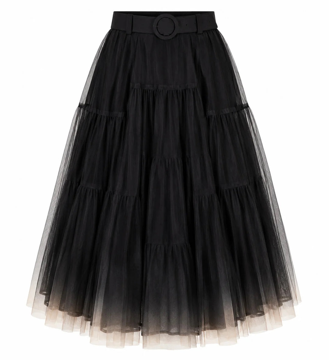 City Ombre Skirt  Black