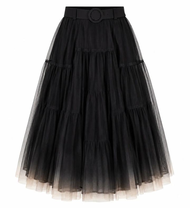 City Ombre Skirt  Black