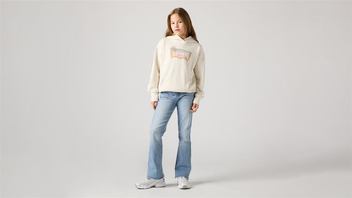 726 FLARE W/ POCKET DETAIL  Worn In Blue