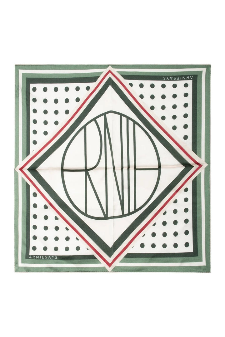 Kensington Silk  Green Multi