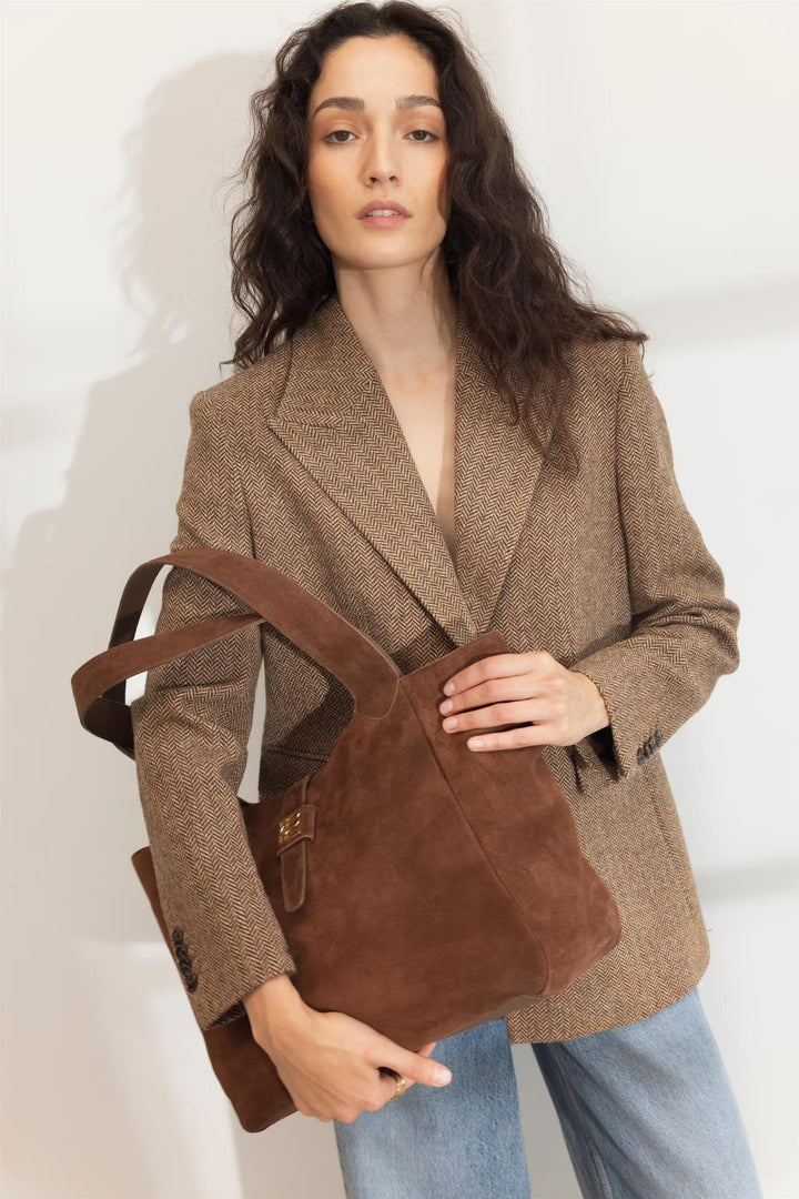 Lucille Tote Bag Large  Cognac
