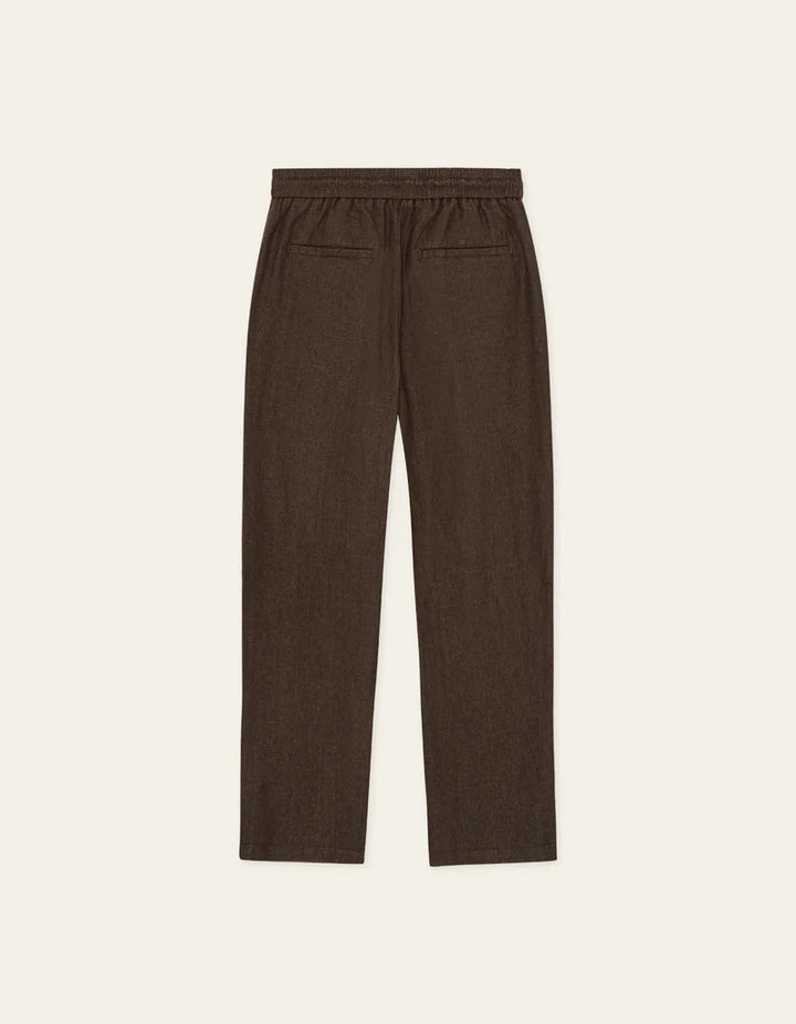 Patrick Linen Pants  Delicioso Brown