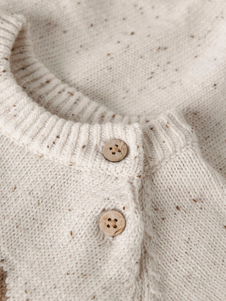Galto Ria Ls Knit Body  Offwhite
