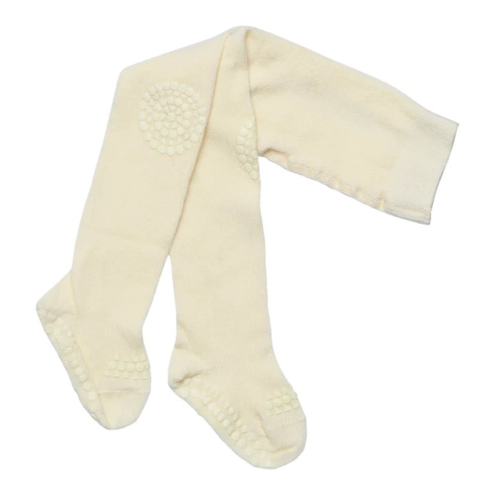 Crawling Tights - Merino Wool  Snow Flake