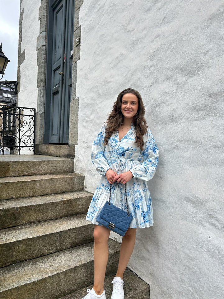 Alia Dress  Blue Bloom