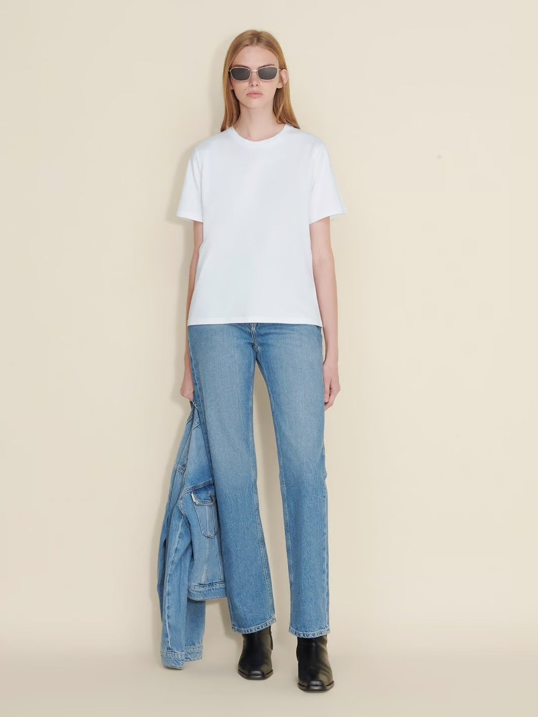 W. Regular Tee  White