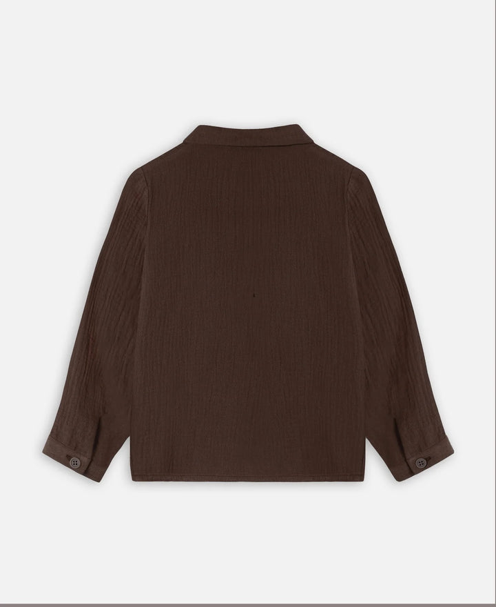 ELMO LS SHIRT  Coffee Bean