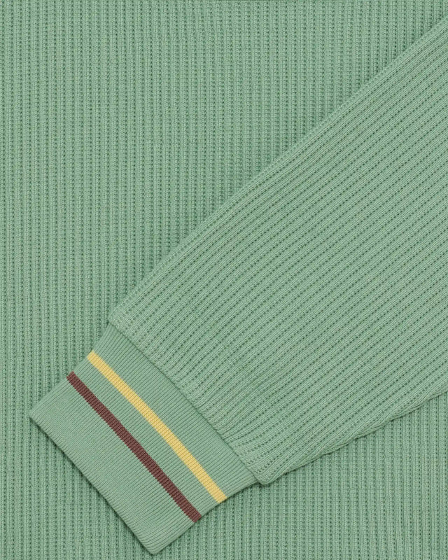 Polo ML Drôle Patch  Light Green