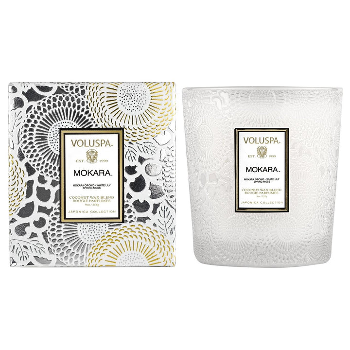 Classic Boxed Candle, 60 tim, 255 g  Mokara