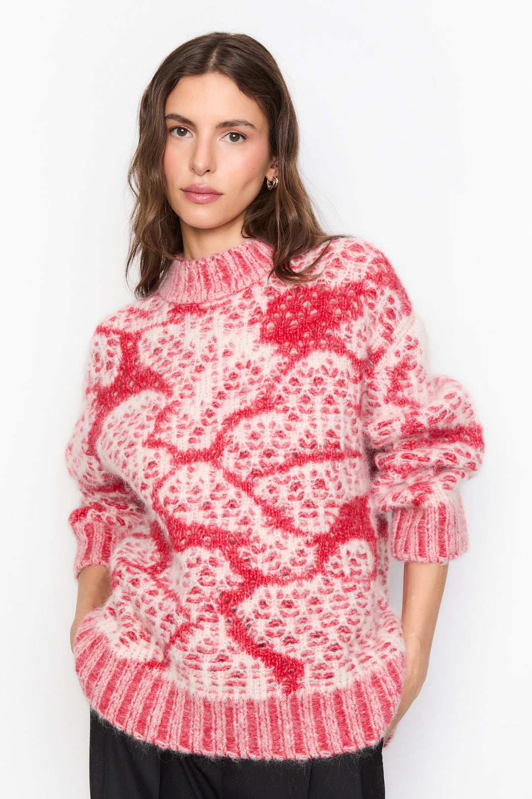 Bonnie Knit  Red