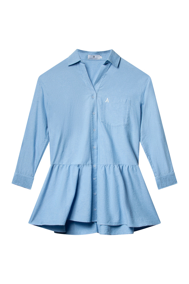 SAN REMO Chambray  Lt Blue