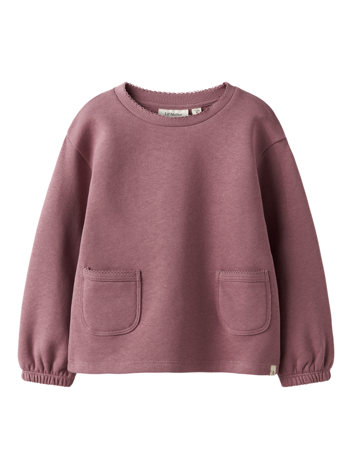 KILANO RUT LS LOOSE SWEAT  Mellomlilla