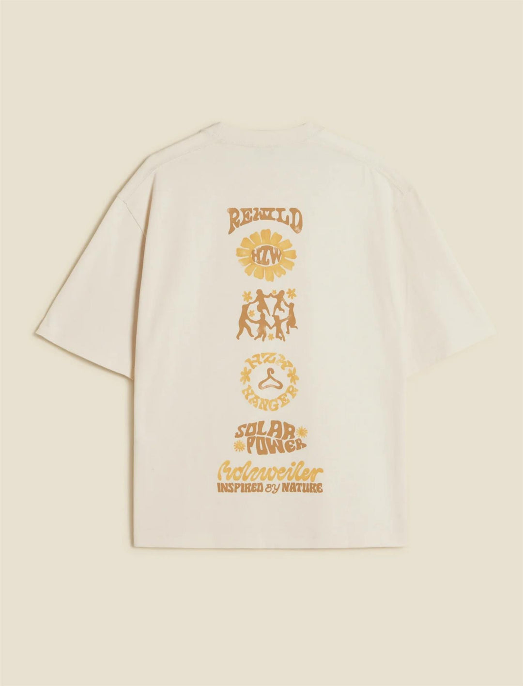 Ranger Logos Tee  Ecru