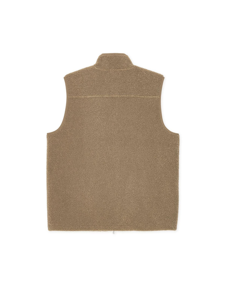 Patch Teddy Vest  Caribou