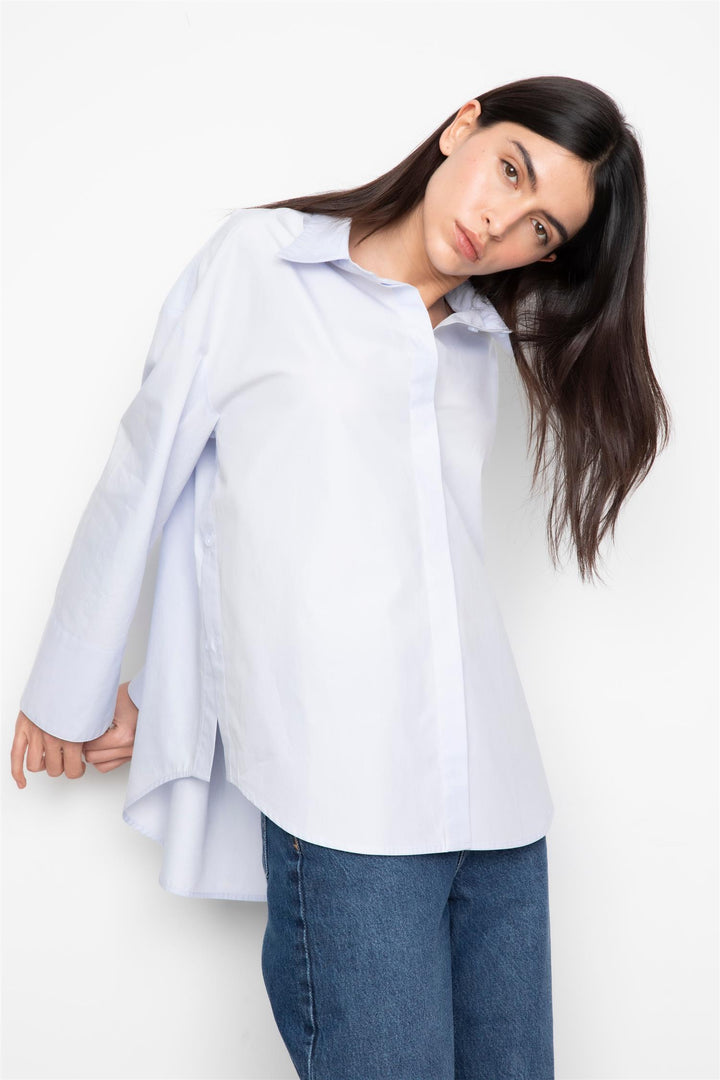 Nell Shirt  Light Blue
