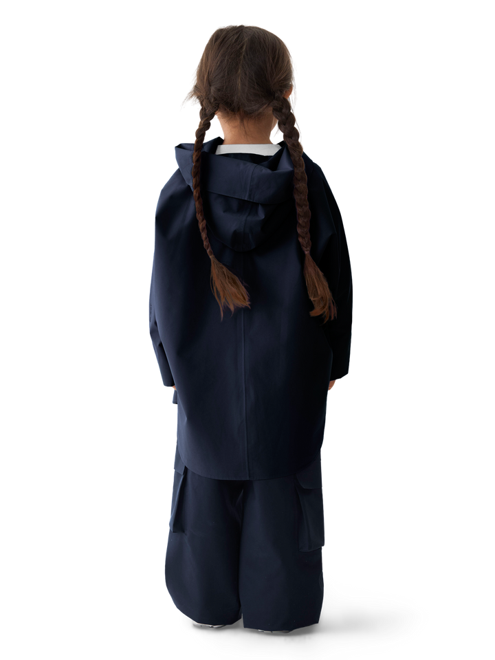 Bergen mini poncho  Deep Sea