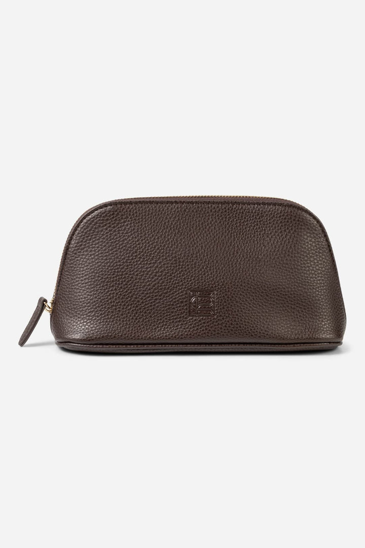 Cosmetic Pouch Small  Dark Brown