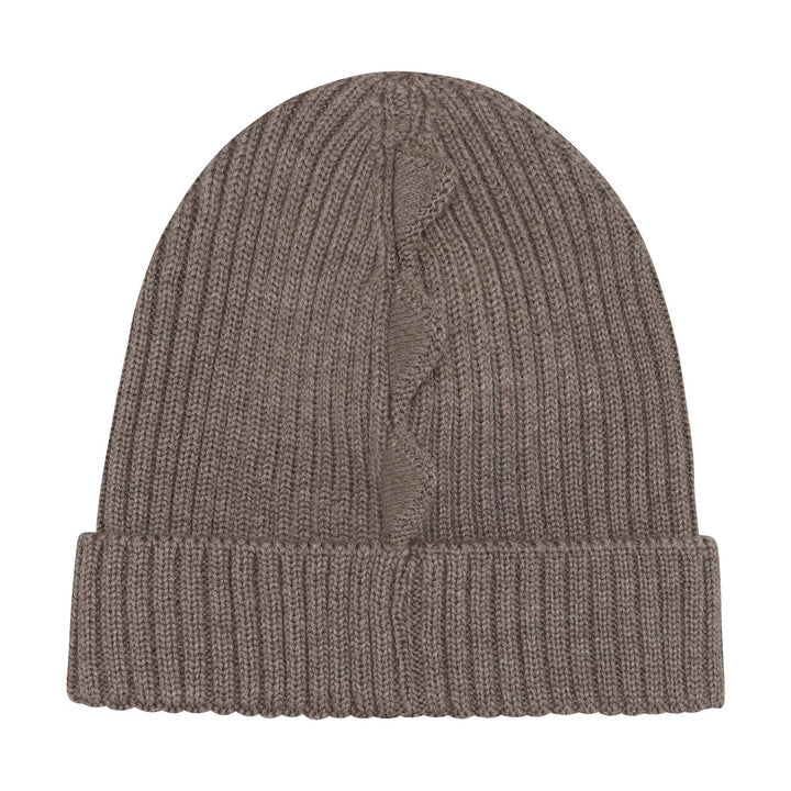 Beanie Wool Knit Dino  Cinder Melange