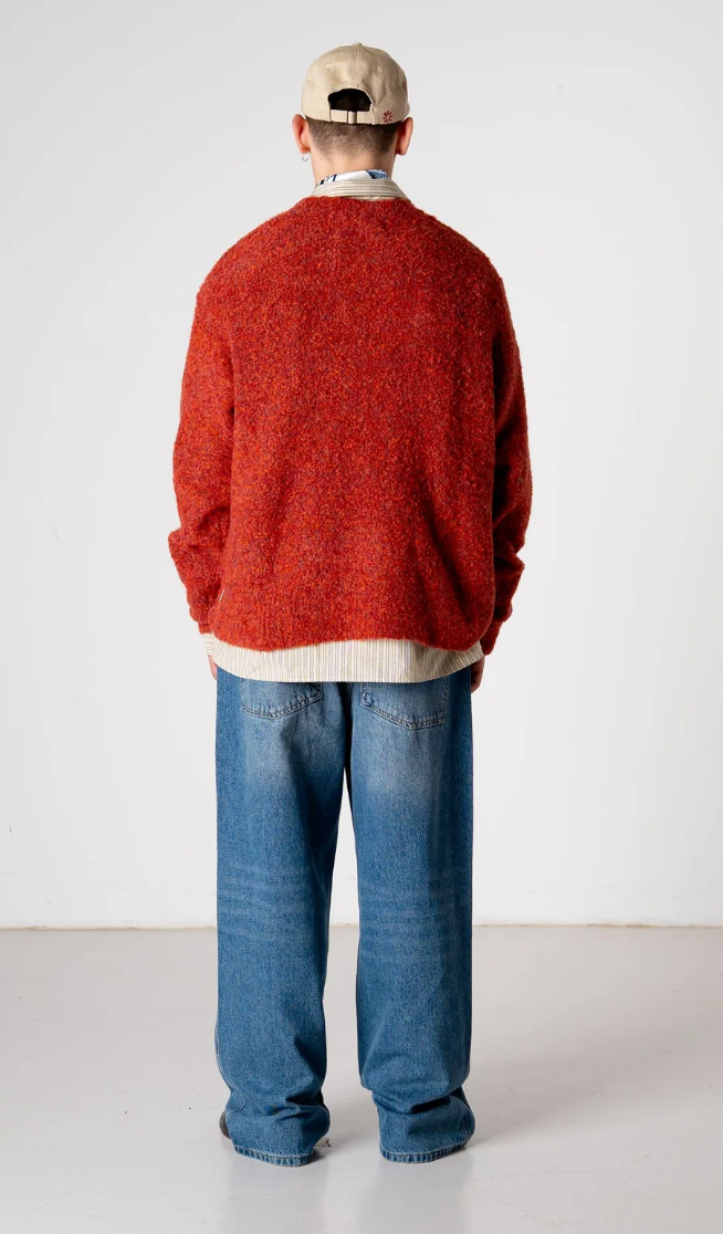 WBKurt Loop Crew  Dark Red