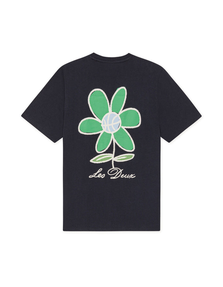 Flower T-Shirt  Dark Blue Night