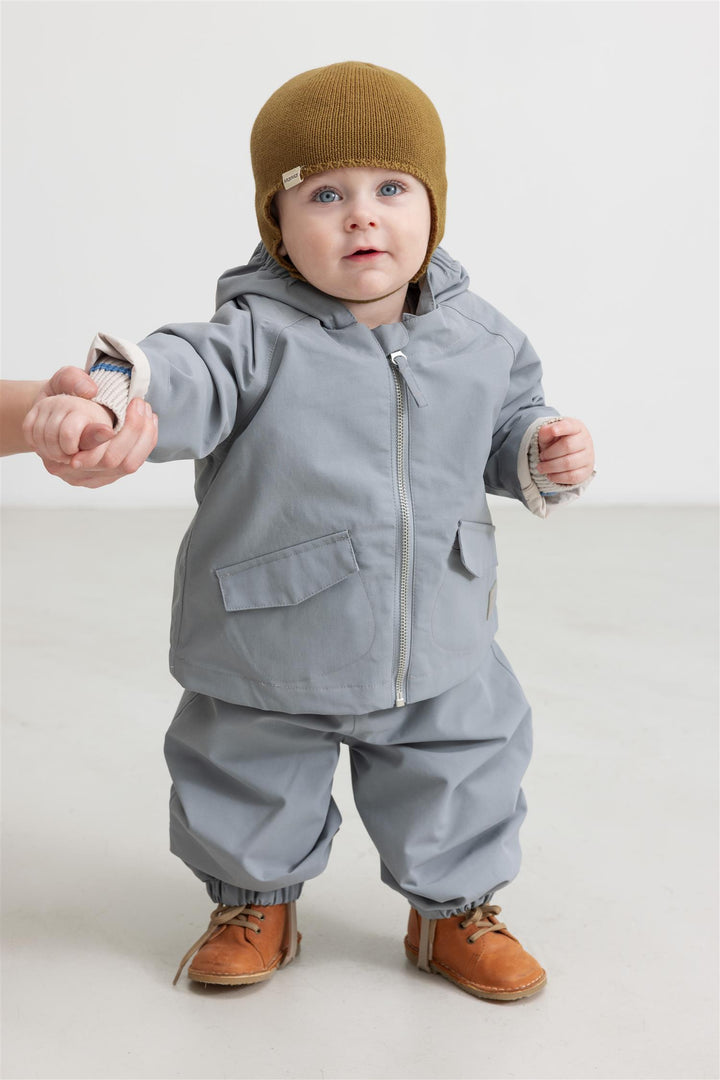 Ovi Jacket  Pigeon Blue