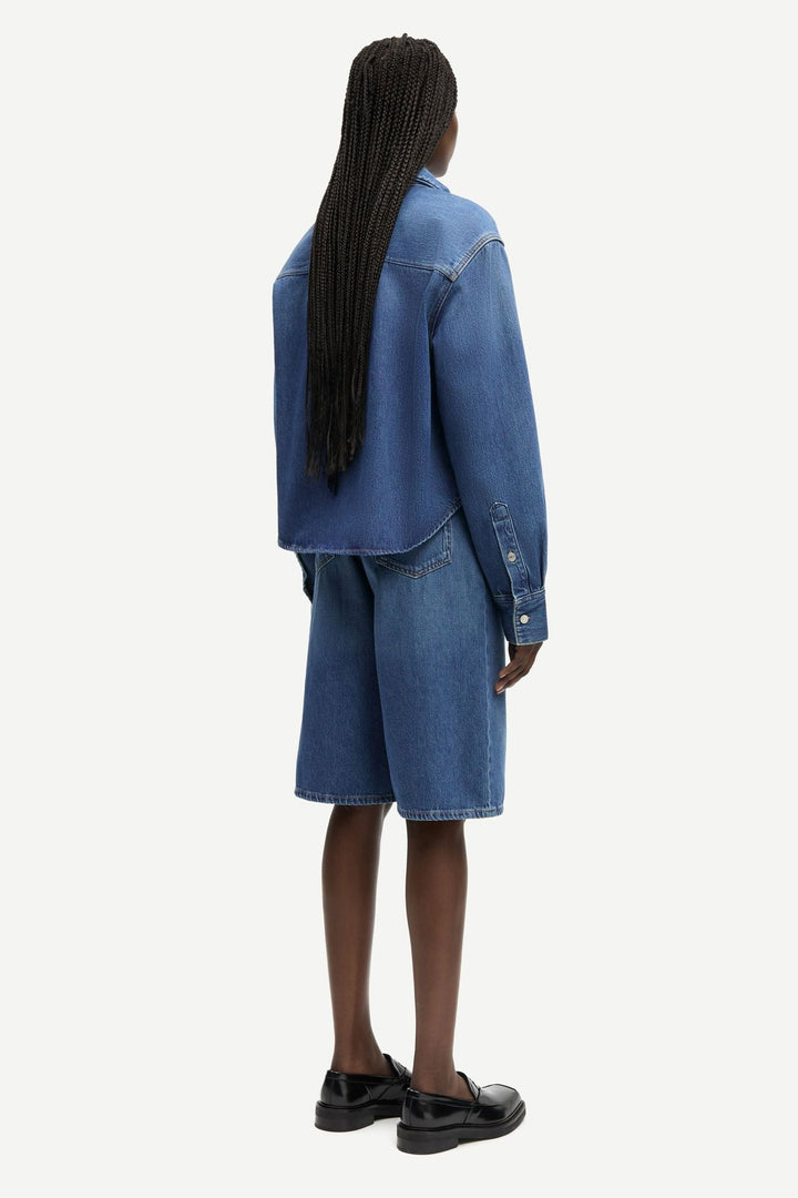 Sacelia Shirt 15893  Fluid Denim