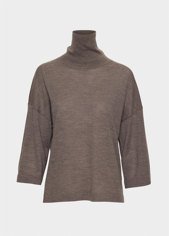 Tia Merino Knit  Wood