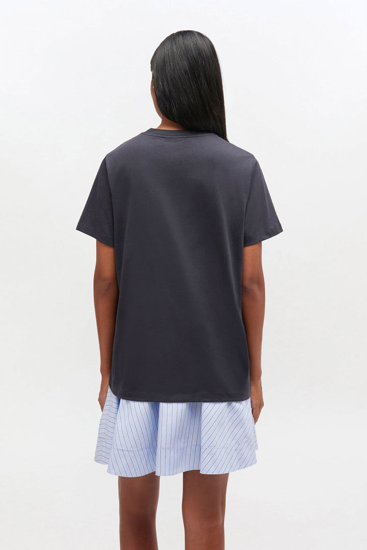 Basic Cotton Jersey Neon Puppy  T-shirt  Phantom