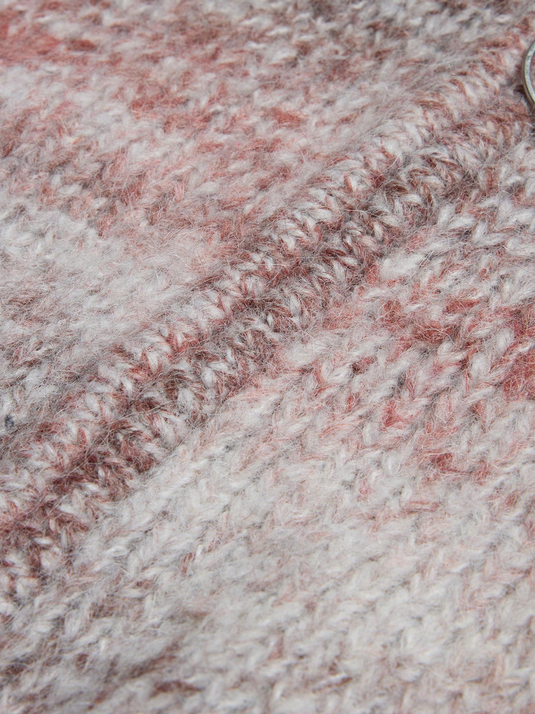 Tine Gradient Cardigan  Burgundy Mix