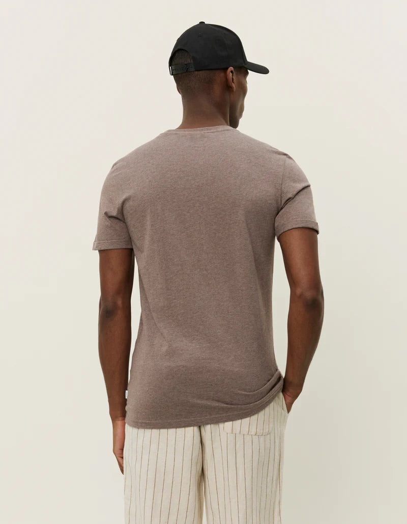 NORREGAARD CONTRAST T-SHIRT  Cub Melange