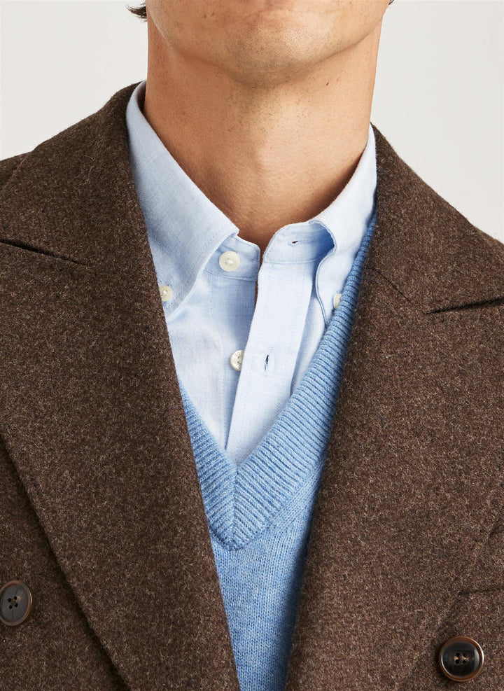 Brian DB Coat  Brown
