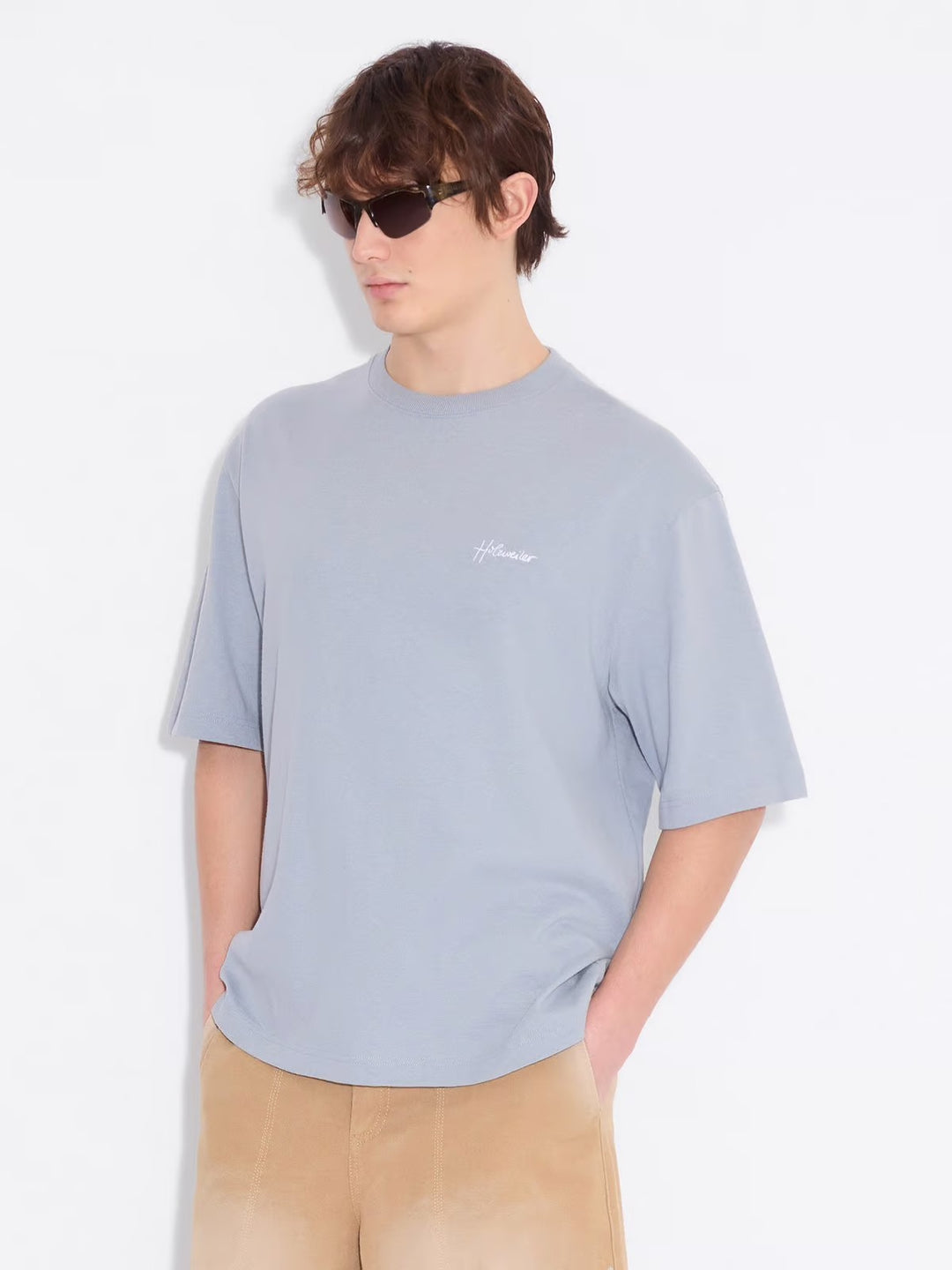 Ranger Embroidery Tee  Blue