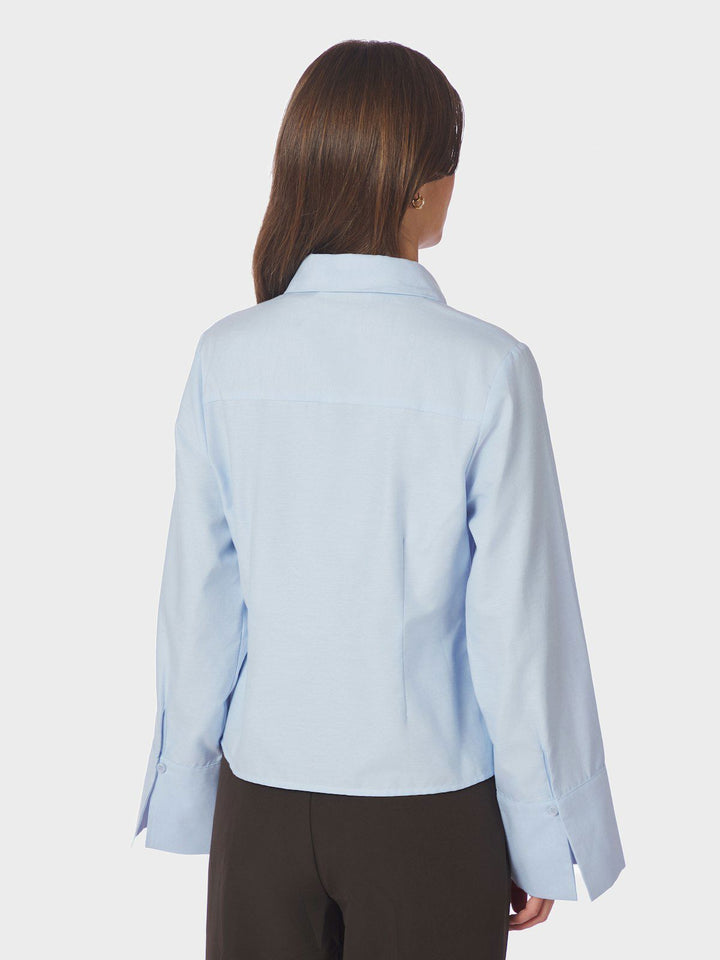 Rosa Oxford Shirt  Light Blue
