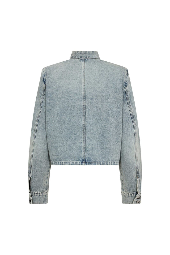 JacksonCC Officer Denim Jacket  Bleach Denim