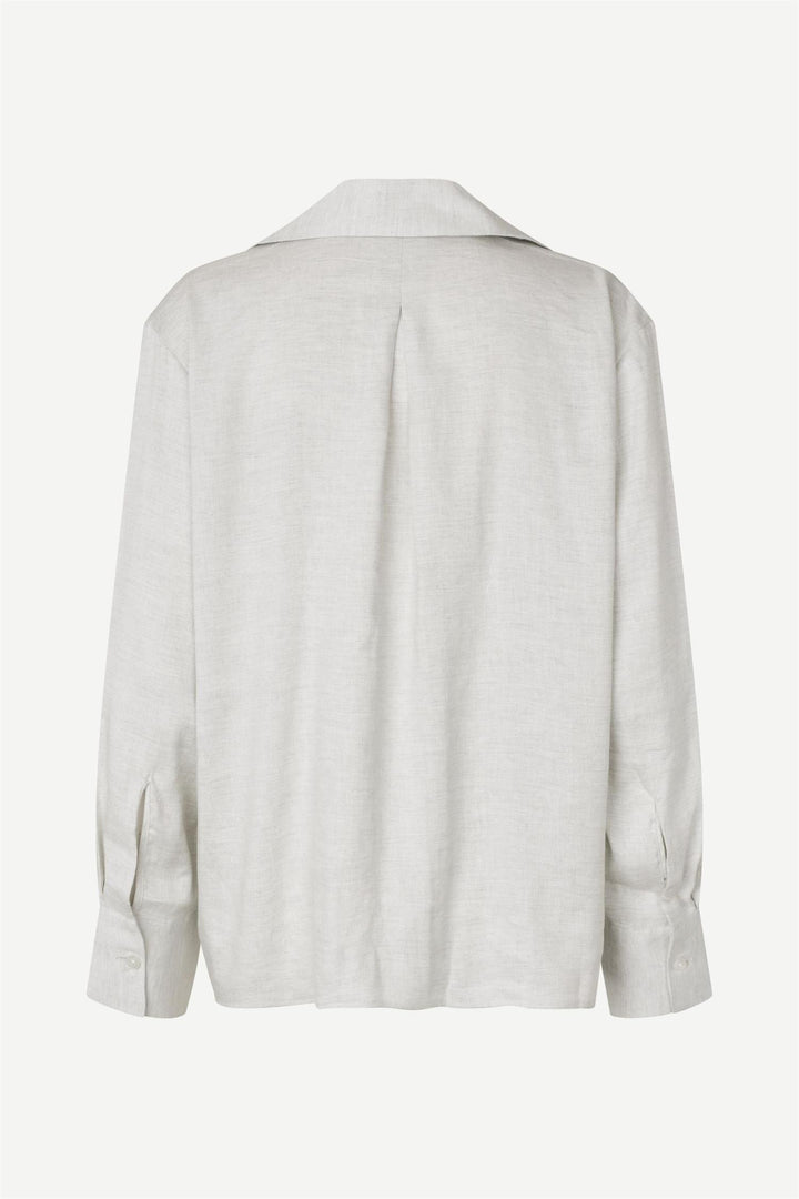 Saiben Shirt 15931  Light Grey Mel.