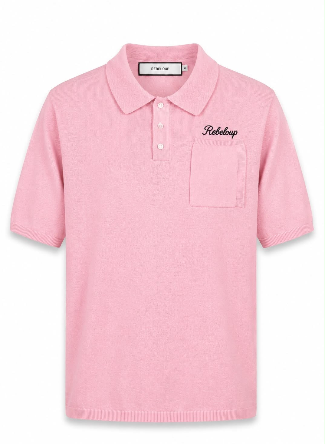 MARIN POCKET LOGO KNIT  Pink