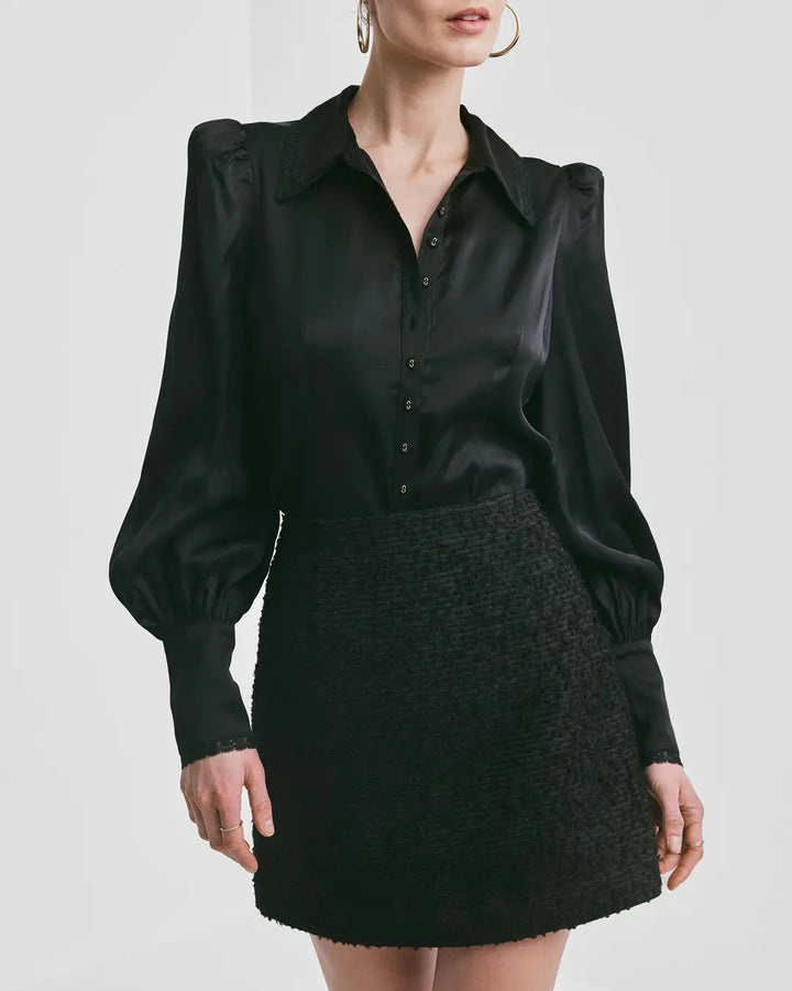 Boucle Skirt  Black