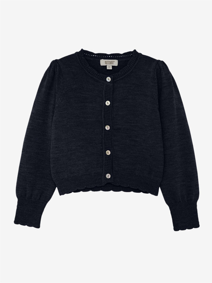 Cardigan Wool Knit  Dark Navy